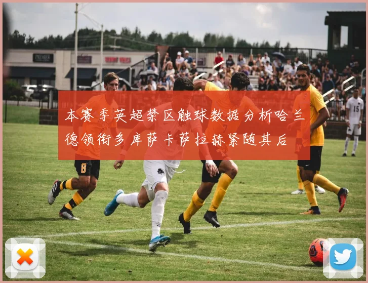 本赛季英超禁区触球数据分析哈兰德领衔多库萨卡萨拉赫紧随其后